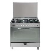 Scanfrost Gas Cooker 4 Gas Burner, 2 Electric Hot Plate